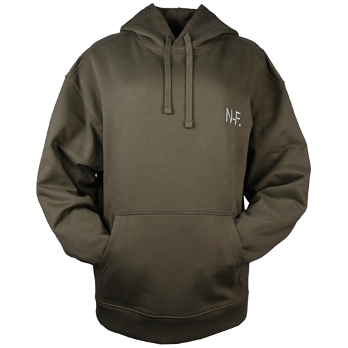 Nor-folk. Unisex Oversize Hoodie Khaki